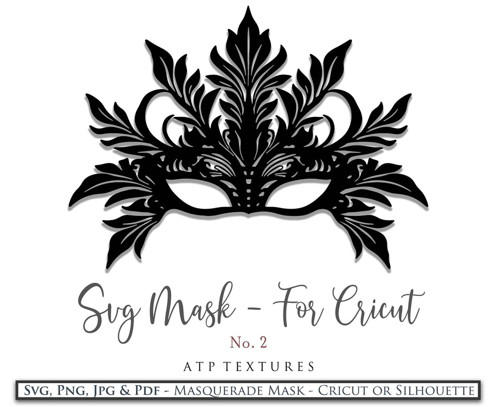 SVG Masquerade Mask Clipart For Cricut , Silhouette or any other cutting machine that accepts the files provided in this set. Clipart for your next art project or even for print! SVG, PNG, PDF, JPG. This clipart is In high resolution. 