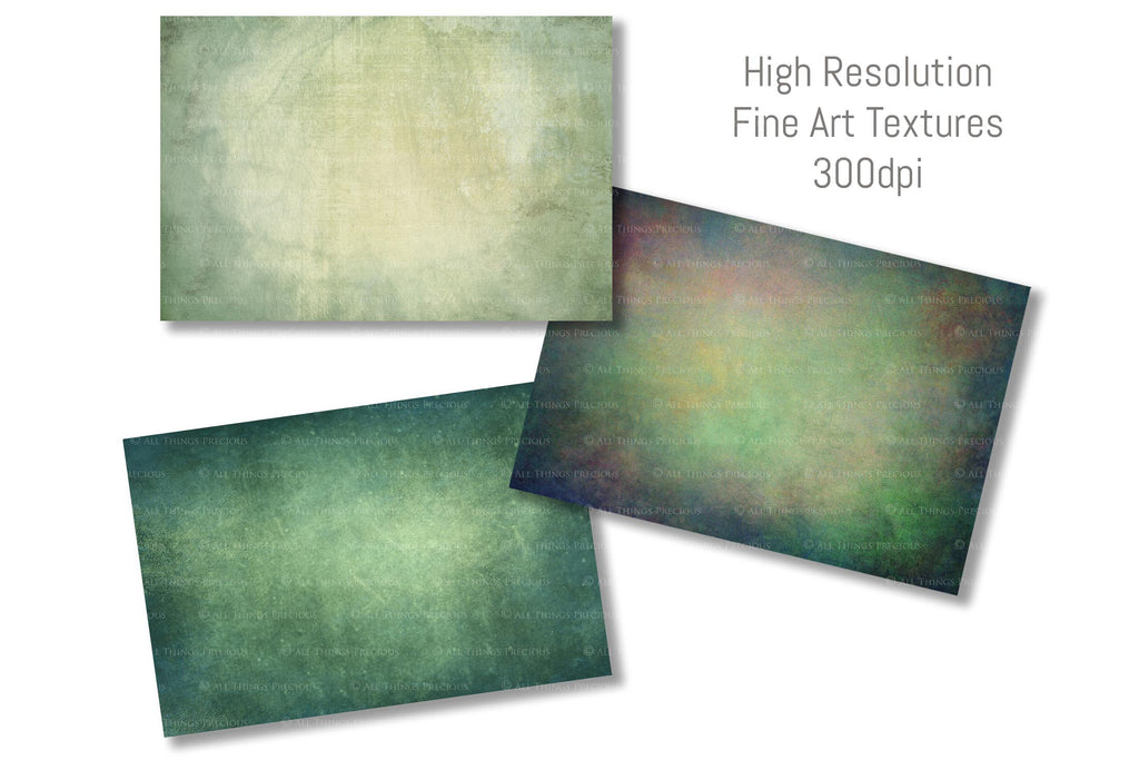 10 Fine Art TEXTURES - MERMAID Set 2