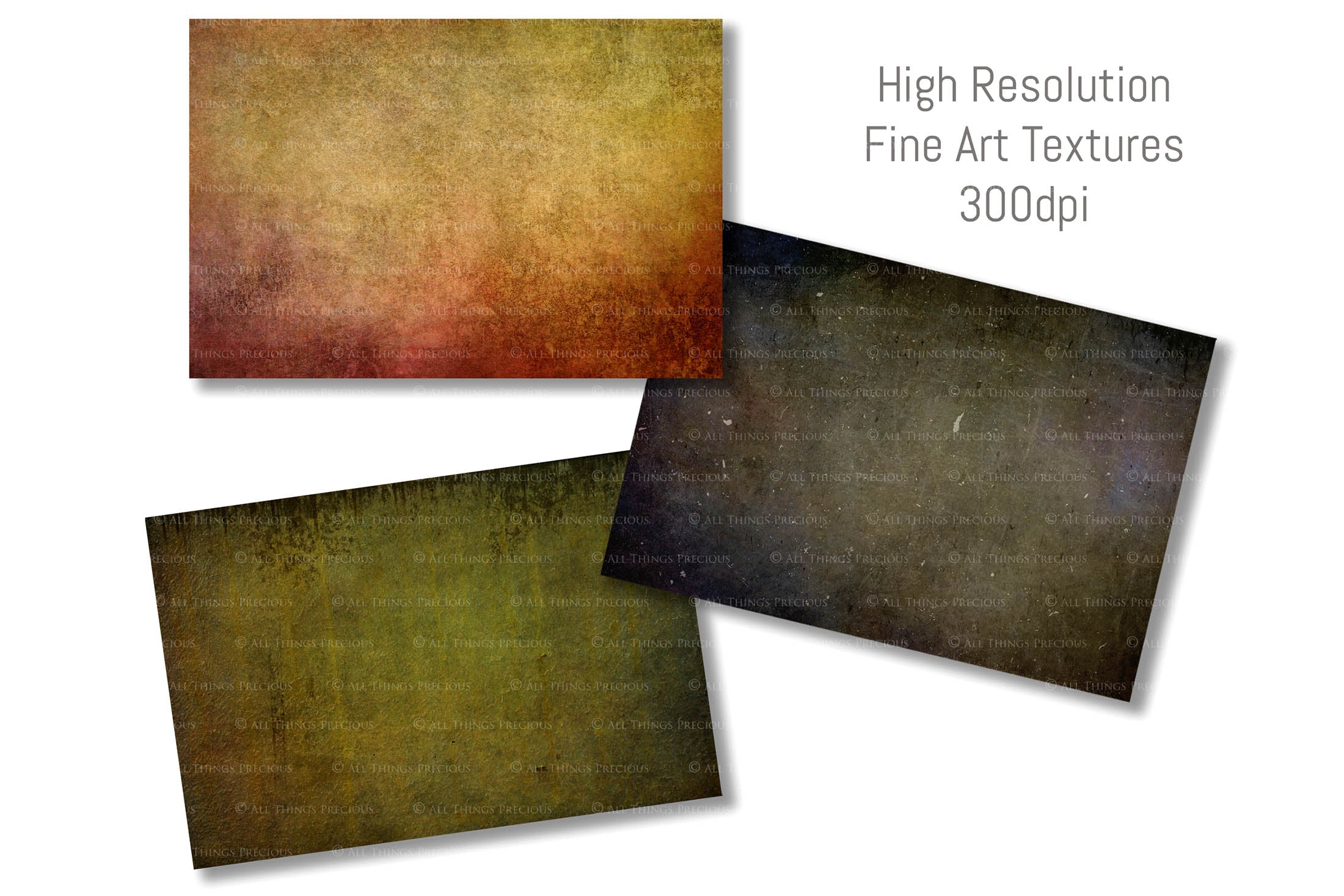 Mixed bundle textures. Fine art texture for photographers, digital editing. Photo Overlays. Antique, Vintage, Grunge, Light, Dark Bundle. Textured printable Canvas, Colour, Monochrome, Bundle. High resolution, 300dpi Graphic Assets for photography, digital scrapbooking and design. By ATP Textures