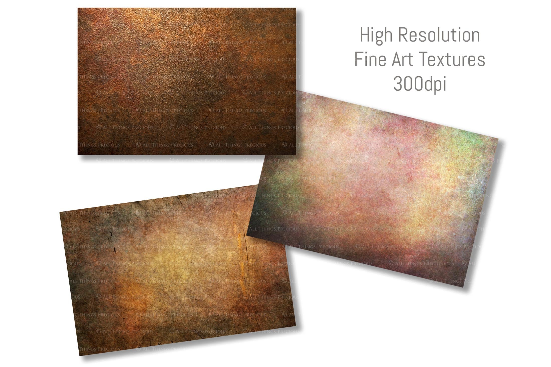 Mixed bundle textures. Fine art texture for photographers, digital editing. Photo Overlays. Antique, Vintage, Grunge, Light, Dark Bundle. Textured printable Canvas, Colour, Monochrome, Bundle. High resolution, 300dpi Graphic Assets for photography, digital scrapbooking and design. By ATP Textures