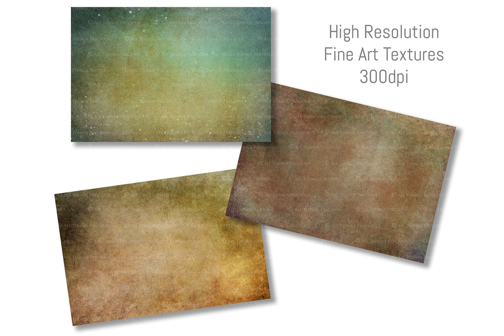 10 Fine Art TEXTURES - MIXED Set 9