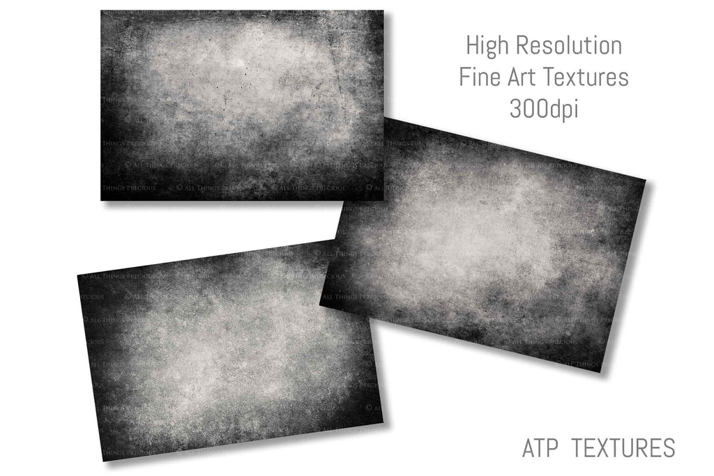 10 FINE ART TEXTURES - MONOCHROME Set 15