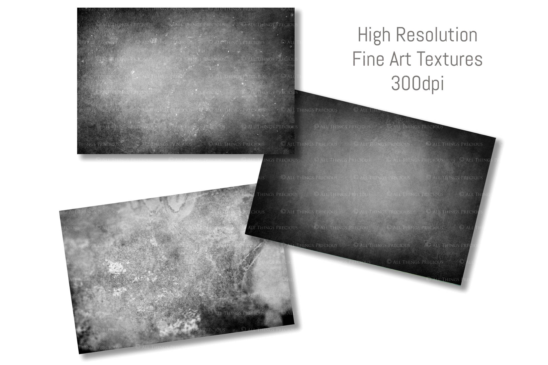 Monochrome textures. Fine art texture for photographers, digital editing. Photo Overlays. Antique, Vintage, Grunge, Light, Dark Bundle. Textured printable Canvas, Colour, black and white, Bundle. High resolution, 300dpi Graphic Assets for photography, digital scrapbooking and design. By ATP Textures