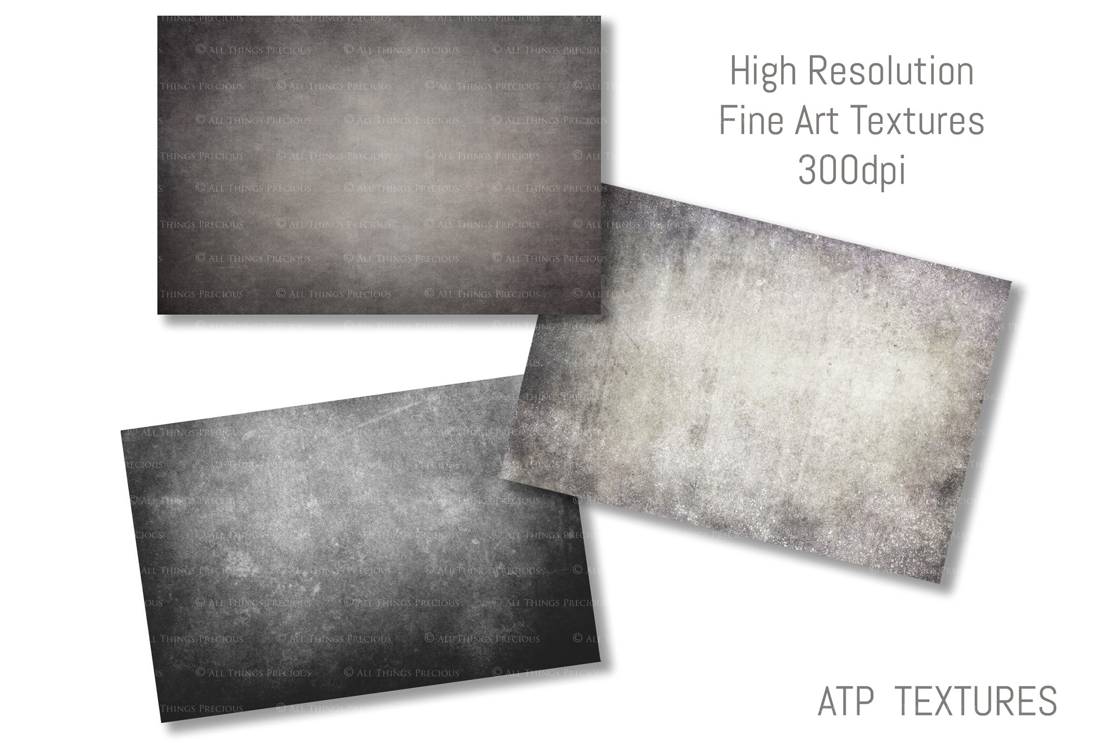 Monochrome textures. Fine art texture for photographers, digital editing. Photo Overlays. Antique, Vintage, Grunge, Light, Dark Bundle. Textured printable Canvas, Colour, black and white, Bundle. High resolution, 300dpi Graphic Assets for photography, digital scrapbooking and design. By ATP Textures