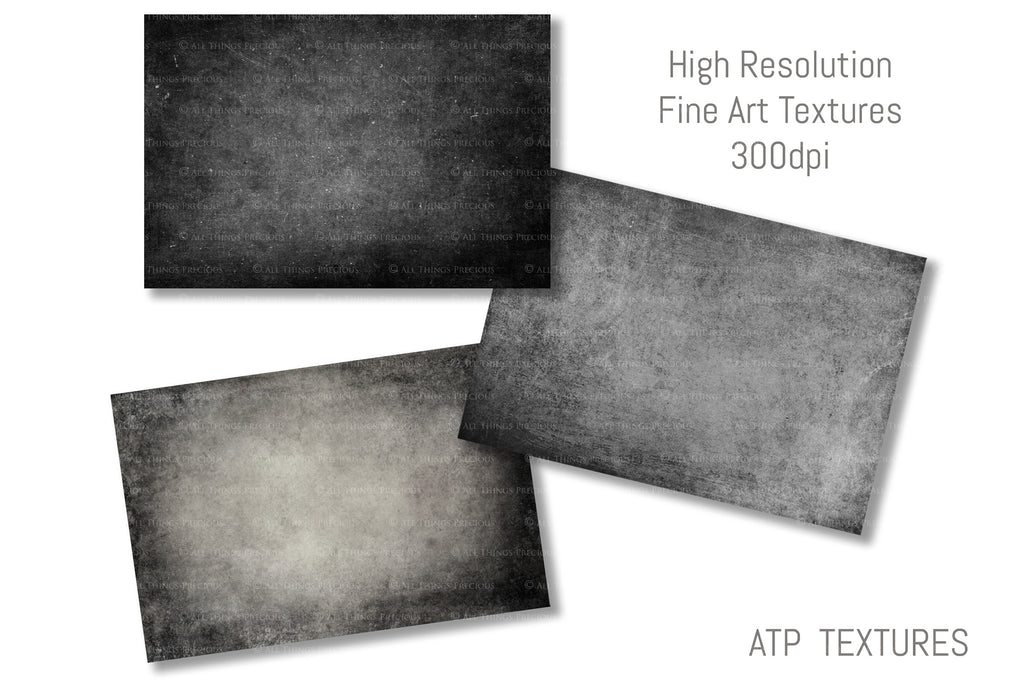 Monochrome textures. Fine art texture for photographers, digital editing. Photo Overlays. Antique, Vintage, Grunge, Light, Dark Bundle. Textured printable Canvas, Colour, black and white, Bundle. High resolution, 300dpi Graphic Assets for photography, digital scrapbooking and design. By ATP Textures