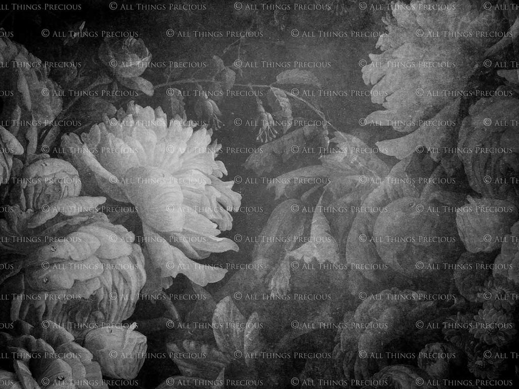 Old Masters floral Backgrounds. Digital Backdrop Fine art texture for photographers. Photo Overlays. Antique, Old World, Grunge, Abstract wall decor bundle. Textured Background. Printable backdrop, Colour Flower Print Bundle. High resolution, 300dpi Graphic Assets for photography, scrapbooking, design. By ATP Textures