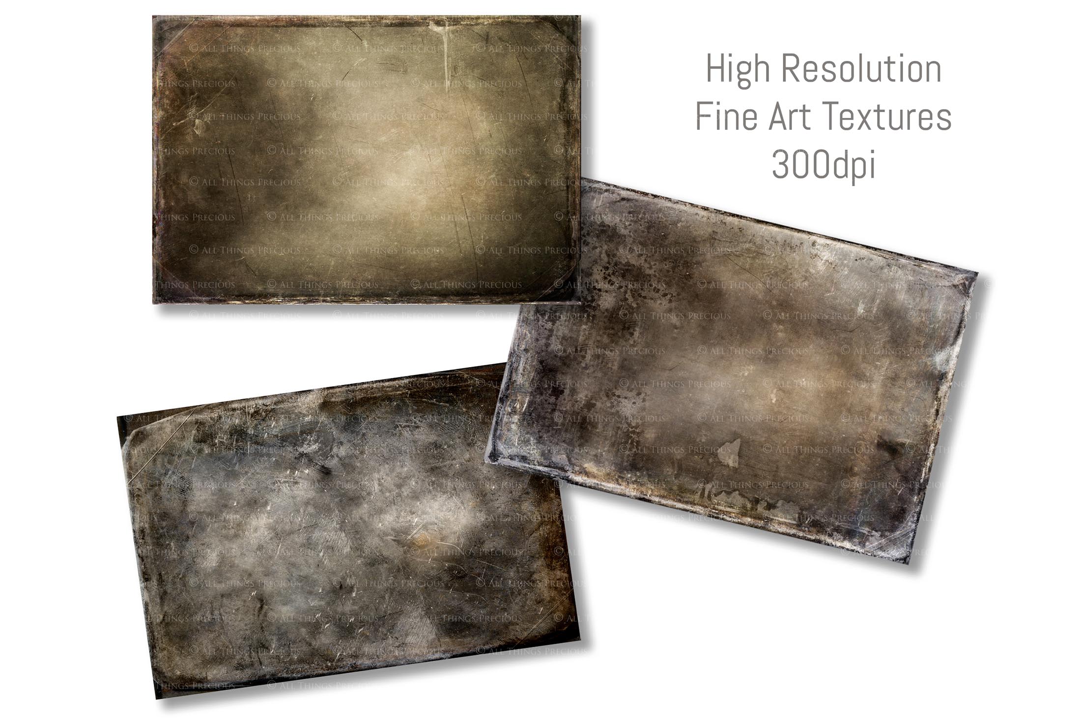 Old Photo Textures Frame. Tintype  Digital Backdrop. Fine art texture for photographers. Photo Overlays. Antique, Old World, Grunge, Abstract wall decor bundle. Textured Background. Printable backdrop, Print Bundle. High resolution, 300dpi Graphic Assets for photography, scrapbooking, design. By ATP Textures