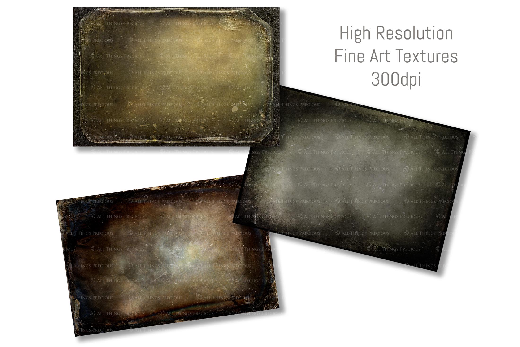 Old Photo Textures Frame. Tintype  Digital Backdrop. Fine art texture for photographers. Photo Overlays. Antique, Old World, Grunge, Abstract wall decor bundle. Textured Background. Printable backdrop, Print Bundle. High resolution, 300dpi Graphic Assets for photography, scrapbooking, design. By ATP Textures