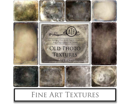 Old Photo Textures Frame. Tintype  Digital Backdrop. Fine art texture for photographers. Photo Overlays. Antique, Old World, Grunge, Abstract wall decor bundle. Textured Background. Printable backdrop, Print Bundle. High resolution, 300dpi Graphic Assets for photography, scrapbooking, design. By ATP Textures