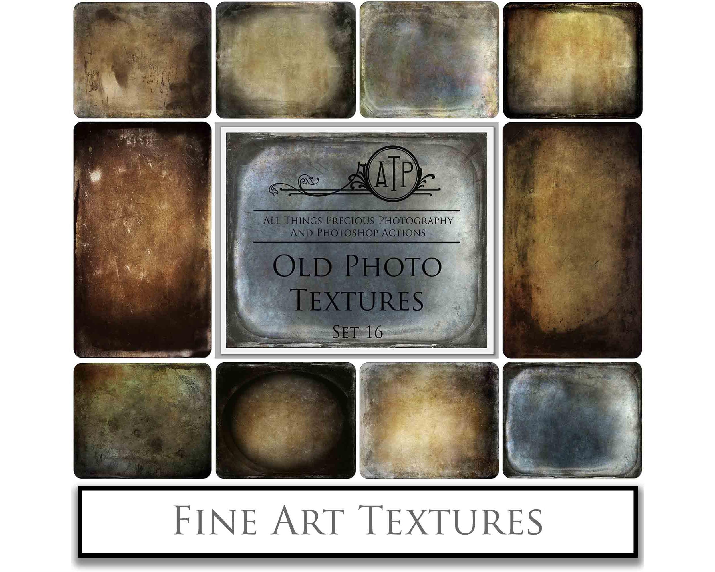 Old Design Texture 10 OLD PHOTO Fine Art TEXTURES - Set 16