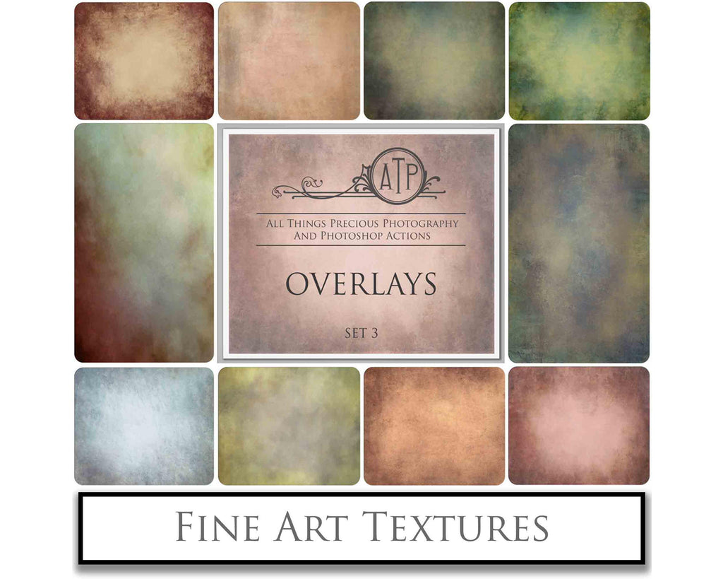 Overlay textures. Fine art texture for photographers, digital editing. Photo Overlays. Antique, Vintage, Grunge, Light, Dark Bundle. Textured printable Canvas, Colour, black and white, Bundle. High resolution, 300dpi Graphic Assets for photography, digital scrapbooking and design. By ATP Textures