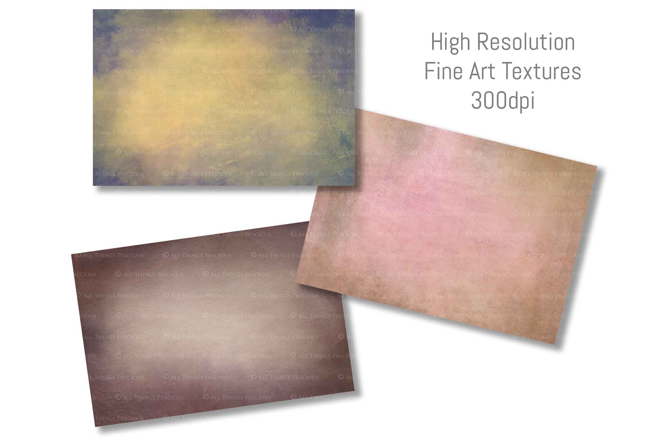 Pastel textures. Fine art texture for photographers, digital editing. Photo Overlays. Antique, Vintage, Grunge, Light, Dark Bundle. Textured printable Canvas, Colour, black and white, Bundle. High resolution, 300dpi Graphic Assets for photography, digital scrapbooking and design. By ATP Textures
