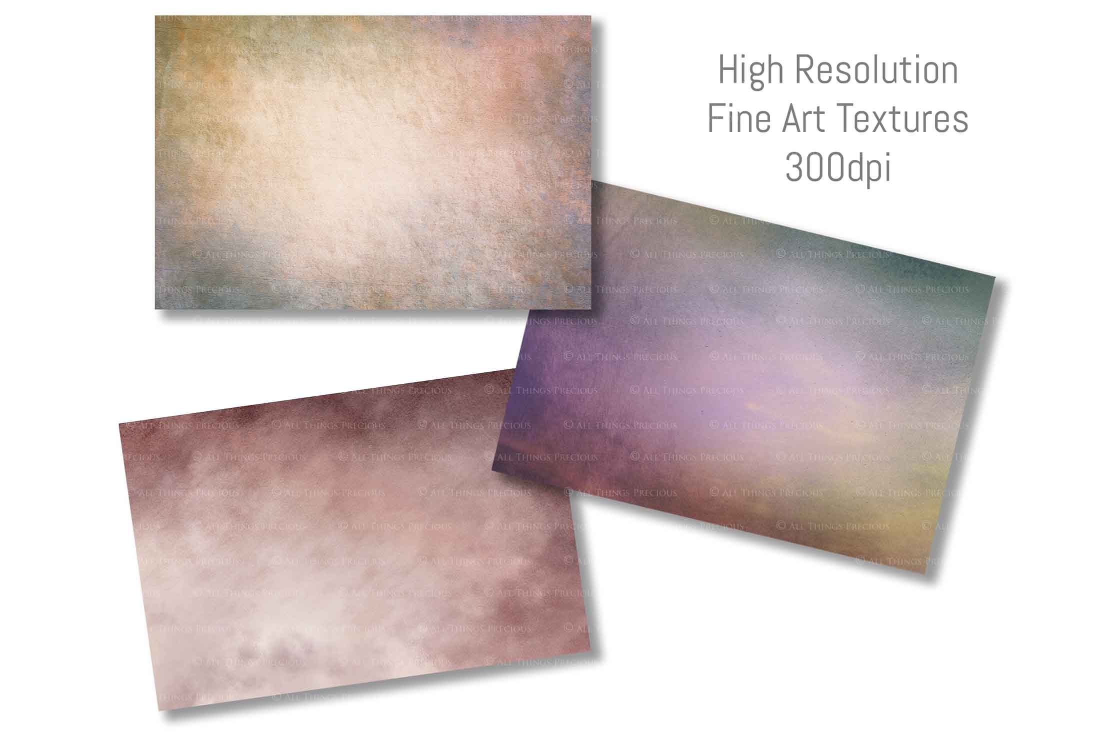 Pastel textures. Fine art texture for photographers, digital editing. Photo Overlays. Antique, Vintage, Grunge, Light, Dark Bundle. Textured printable Canvas, Colour, black and white, Bundle. High resolution, 300dpi Graphic Assets for photography, digital scrapbooking and design. By ATP Textures