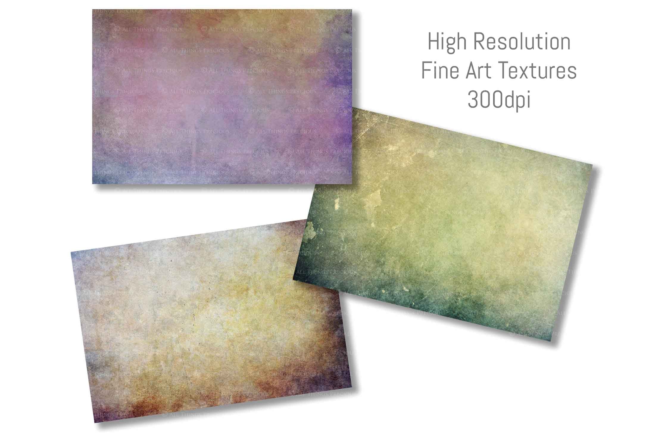 Pastel textures. Fine art texture for photographers, digital editing. Photo Overlays. Antique, Vintage, Grunge, Light, Dark Bundle. Textured printable Canvas, Colour, black and white, Bundle. High resolution, 300dpi Graphic Assets for photography, digital scrapbooking and design. By ATP Textures