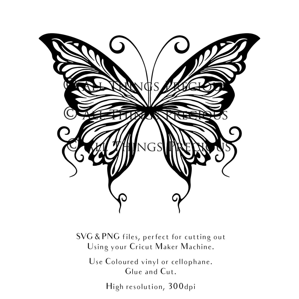 SVG & PNG Fairy Wing files for Cricut or Silhouette Cameo Cutting Machine. To create wearable fairy wings, in adult or children sizes.  Use this clipart design for Halloween Costumes, Fantasy or Cosplay or photography. Or use as ephemera in weddings, engagements or baby shower invitations. These are Individual wing parts, for you to cut and assemble. This is a digital product. 