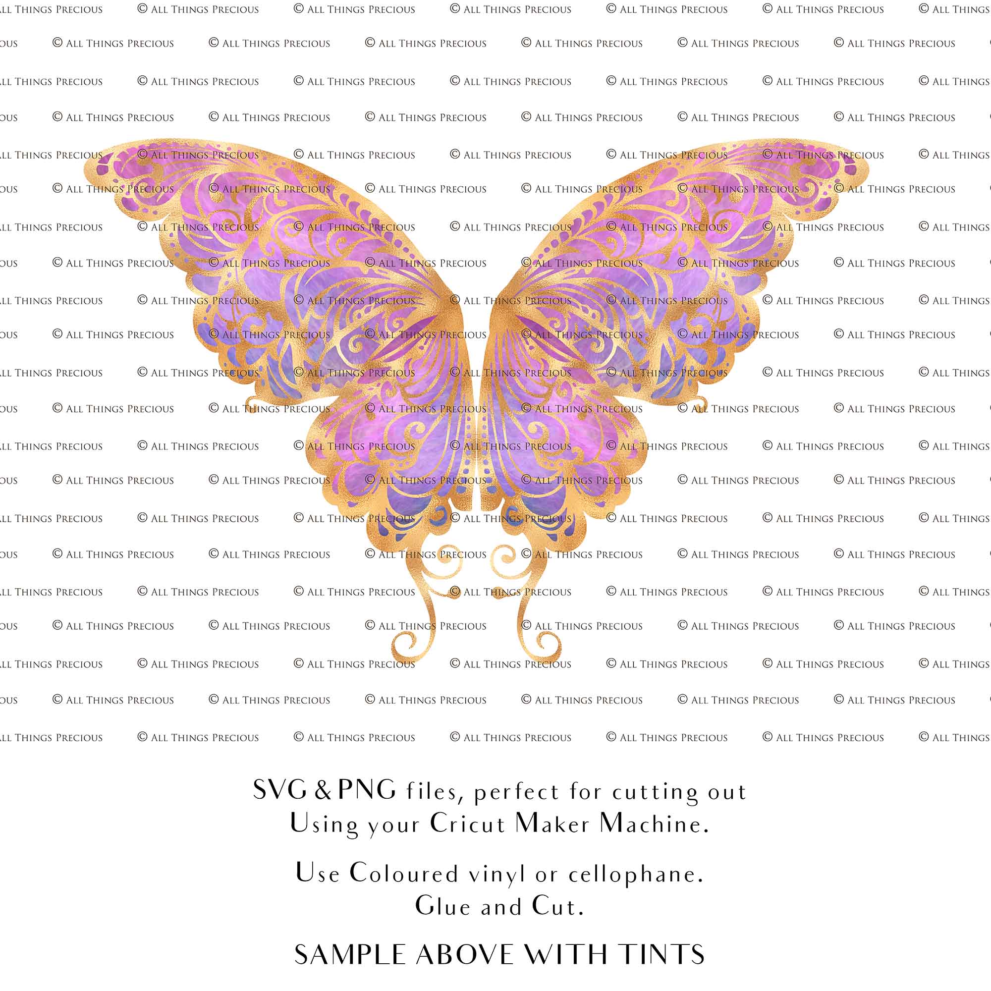SVG, PNG Clipart, Fairy Wings, for Cricut and Silhouette Machine. Cut out and make your own real fairy wings. For Costumes, Halloween, Cosplay Wings, Adult Wings, Child size wings. Use them for Wedding invitations, sublimation print  or decorations.