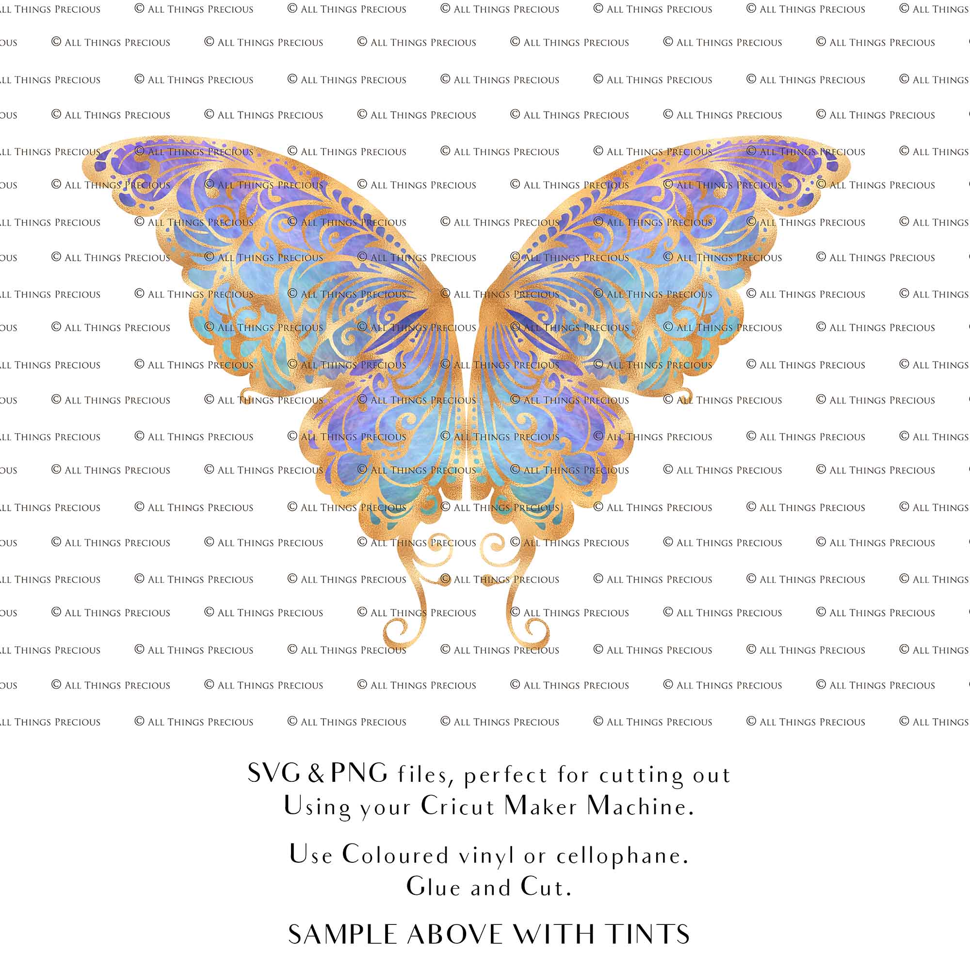 SVG, PNG Clipart, Fairy Wings, for Cricut and Silhouette Machine. Cut out and make your own real fairy wings. For Costumes, Halloween, Cosplay Wings, Adult Wings, Child size wings. Use them for Wedding invitations, sublimation print  or decorations.
