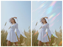 Load image into Gallery viewer, PRISM LIGHT LEAK Digital Overlays
