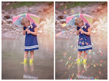 Load image into Gallery viewer, PRISM LIGHT LEAK Digital Overlays
