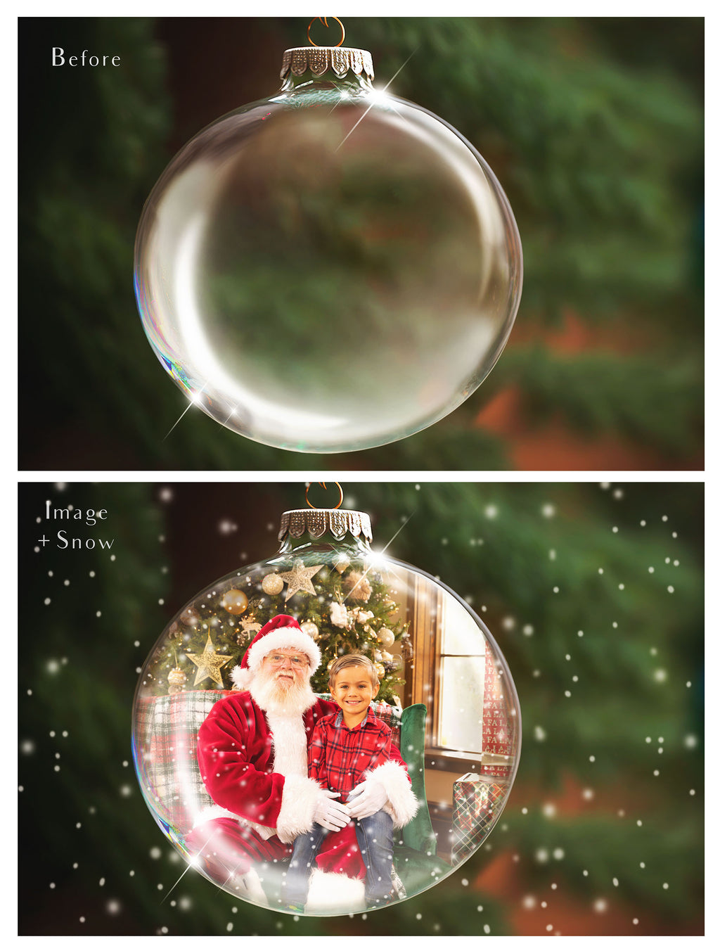 Christmas Glass Bauble Ornament Overlay and Digital Png Background. Snow flurries and PSD template included. The globe is transparent, perfect for you to add your own images and retain the snow globe effect.This file is 6000 x 4000, 300dpi. Photography, Scrapbooking, Photo Overlays, Png, Jpeg, Psd. ATP Textures.