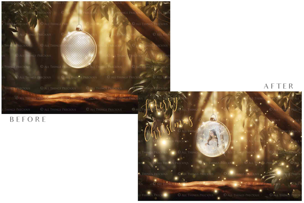 Christmas Glass Bauble Ornament Overlay and Background, with snow flurries and a PSD template included in the set.The globe is transparent, perfect for you to add your own images and retain the snow globe effect.This file is 6000 x 4000, 300dpi. Photography, Scrapbooking, Photo Overlays, Png, Jpeg, Psd. ATP Textures.