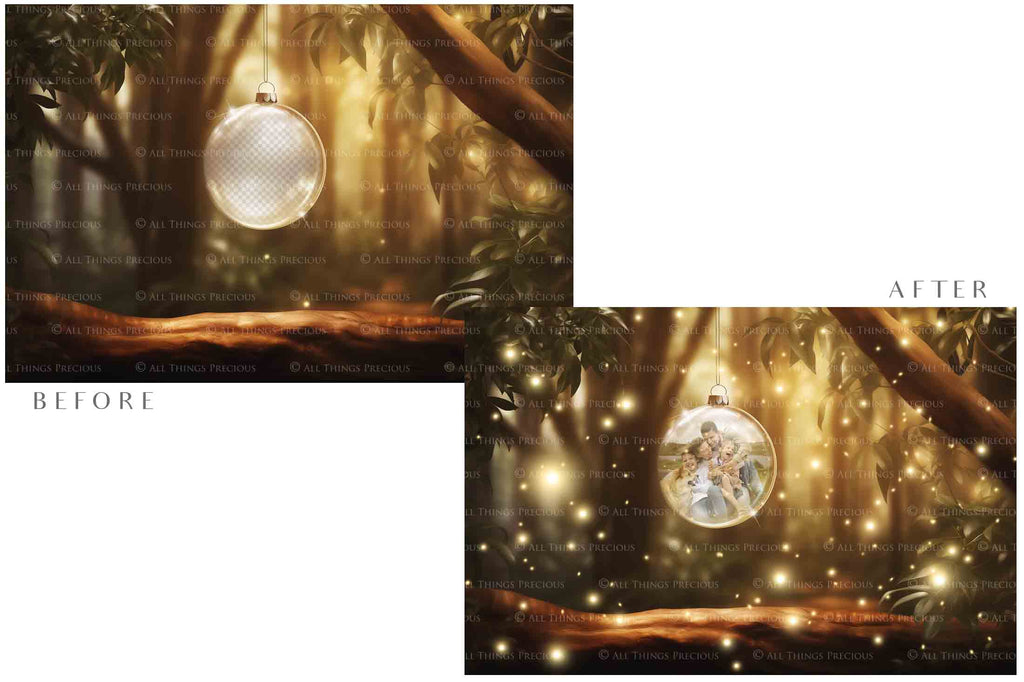 Christmas Glass Bauble Ornament Overlay and Background, with snow flurries and a PSD template included in the set.The globe is transparent, perfect for you to add your own images and retain the snow globe effect.This file is 6000 x 4000, 300dpi. Photography, Scrapbooking, Photo Overlays, Png, Jpeg, Psd. ATP Textures.