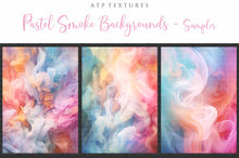 Load image into Gallery viewer, AI Digital - 24 PASTEL SMOKE BACKGROUNDS - Set 2
