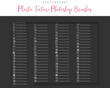 Load image into Gallery viewer, This set of Overlays &amp; Photoshop Brushes includes JPEG Plastic Textures all different and unique with photoshop brushes. All JPEG overlays are 300dpi in high resolution. THEY ARE SUITABLE FOR FINE ART PRINTING. Digital assets for graphic art and photography.
