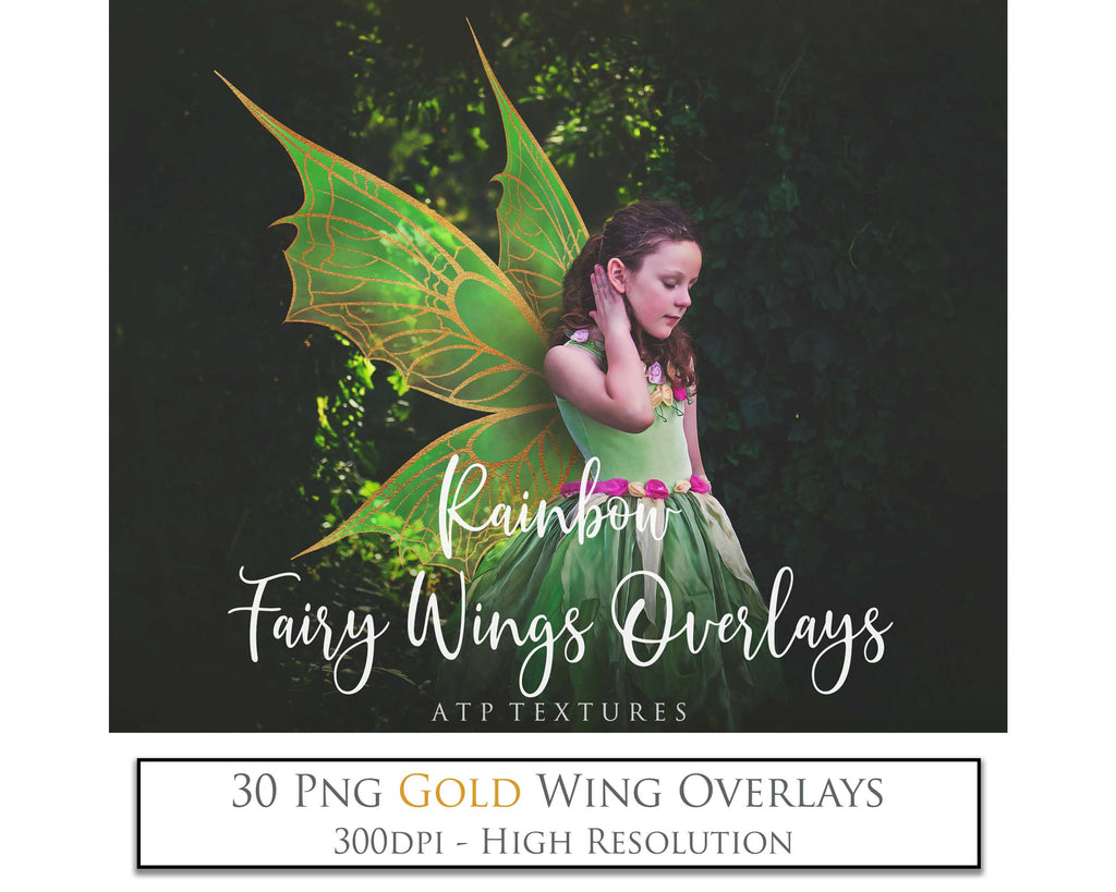 Fairy Wings Overlays For Photography, Photoshop, Digital art and Creatives. Transparent, high resolution wings for photographers. These are gorgeous PNG overlays for fantasy digital art and Child portraiture. colour, White fairy wings. Photo Overlays. Digital download. Graphic effects. ATP Textures