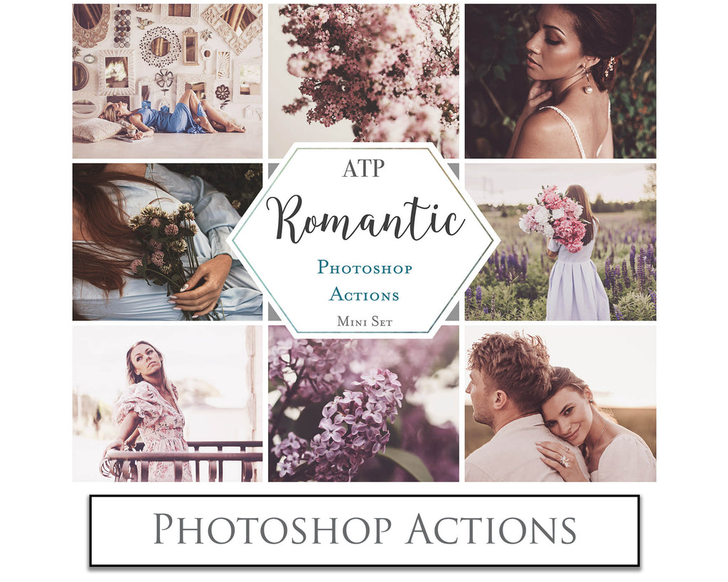 Photoshop Actions for Photography Edits. PS atn files are compatible with all versions of PS CS6. Photoshop Actions for professional photographers, photo edits and Instagram influencers. Warm, Rich, Light, Matte. For Wedding, Newborn, Studio Photography. By ATP Textures