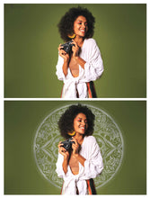 Load image into Gallery viewer, STUDIO DECO CIRCLE - SILVER - Background Digital Overlays
