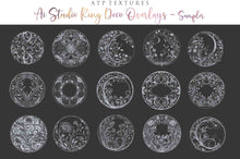 Load image into Gallery viewer, STUDIO DECO CIRCLE - SILVER - Background Digital Overlays
