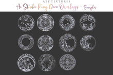Load image into Gallery viewer, STUDIO DECO CIRCLE - SILVER - Background Digital Overlays
