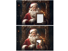 Load image into Gallery viewer, Christmas Template Background. Snow globe with snow overlays. Add a photo to the digital background. Glass Effect Ornament bauble. Jpeg and Png copies. With snow overlays included. High resolution, quality files for photography, scrapbooking.
