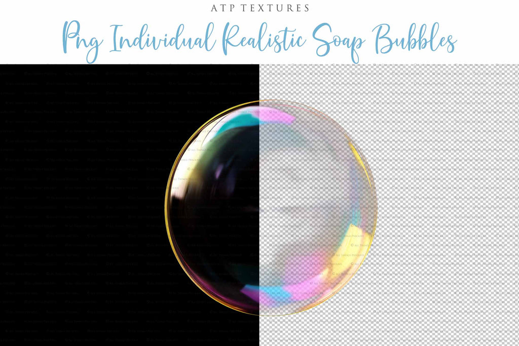 Png Soap Bubble Overlays for photography edits. Transparent files for digital download. The Best quality, high resolution, realistic photo graphic assets. Fine more products at ATP Textures store.