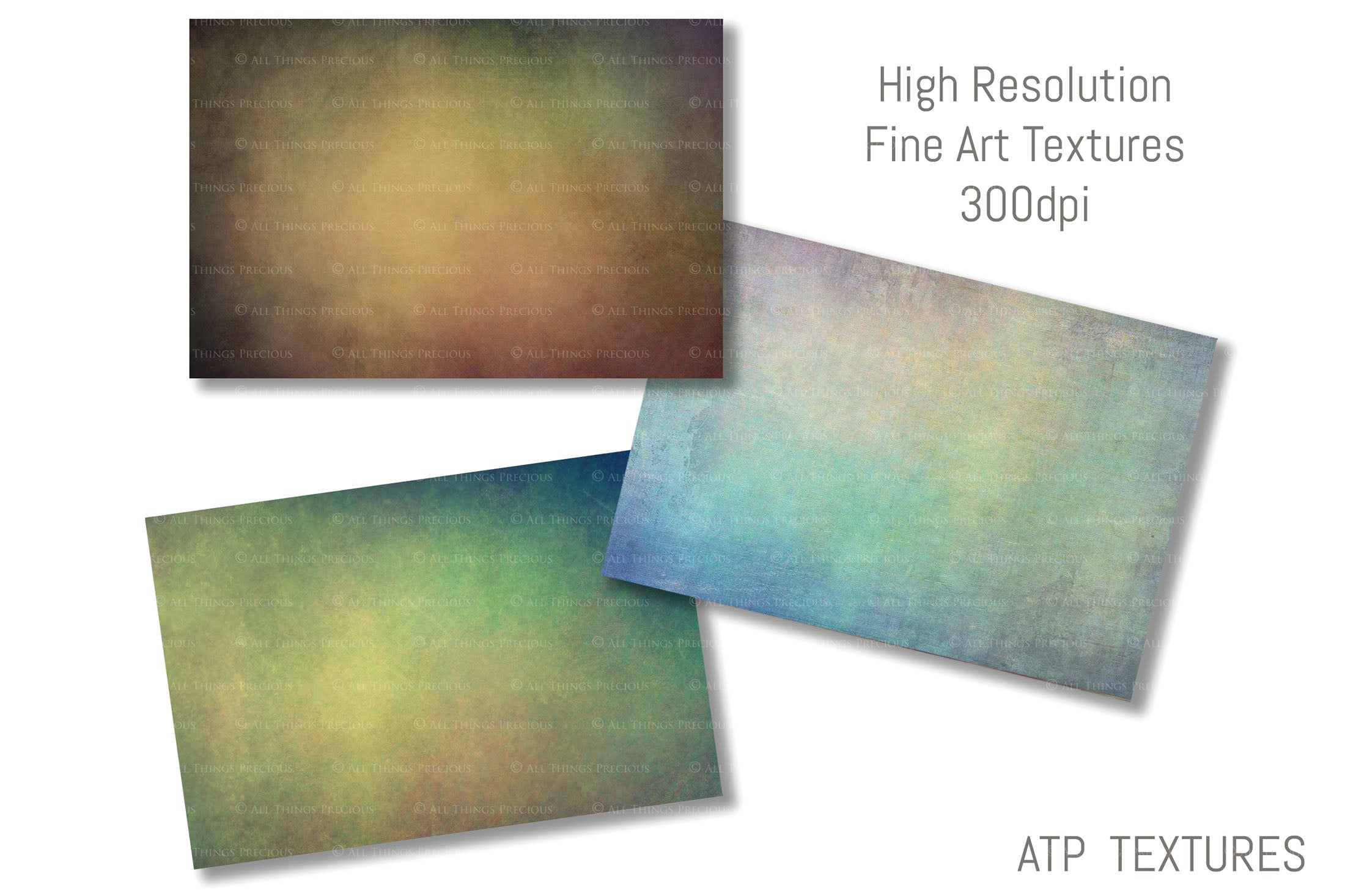 10 Fine Art TEXTURES - SUBTLE Set 2