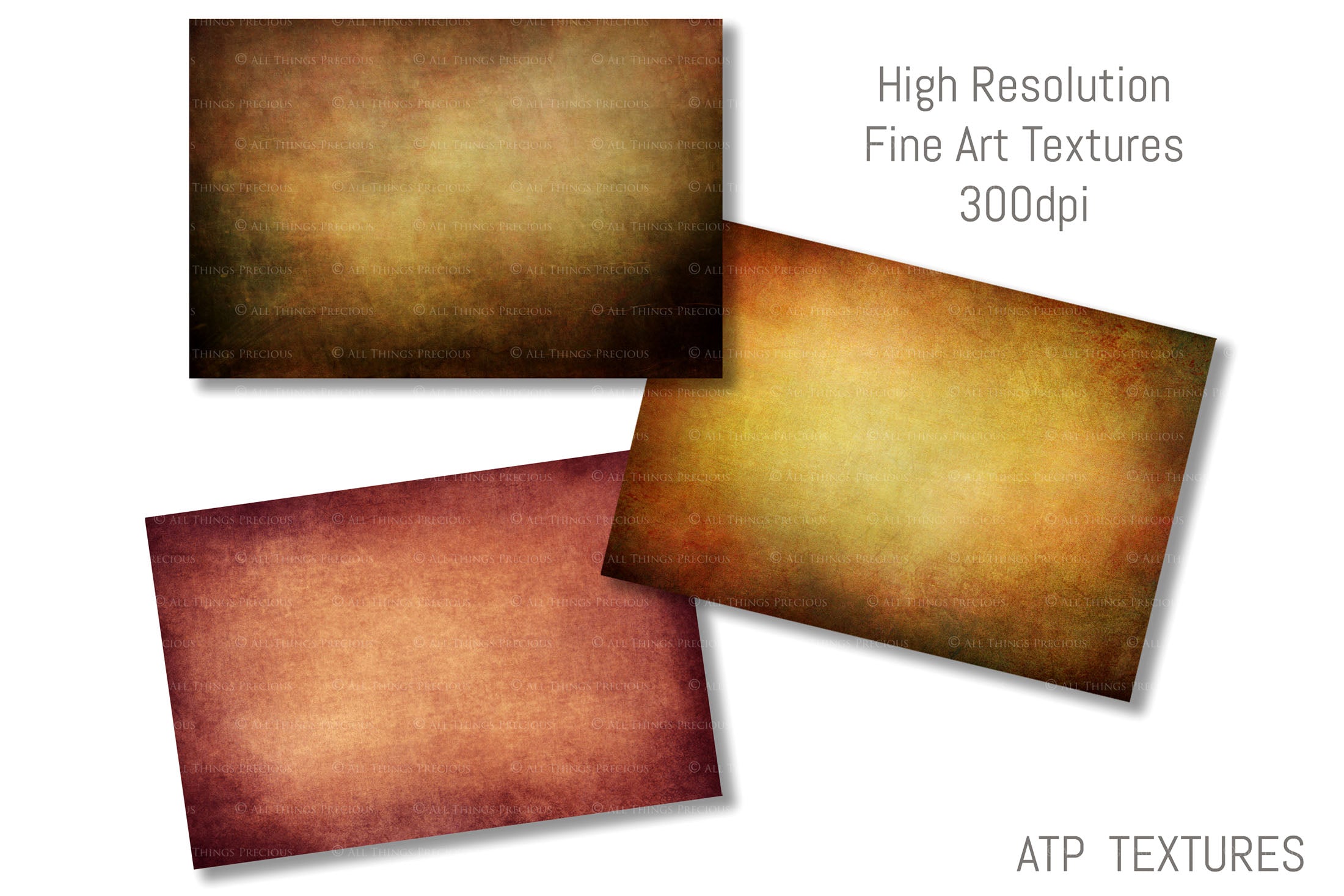 Warm and rich Summer Fine art texture for photographers, digital editing. Photo Overlays. Antique, Vintage, Grunge, Light, Aged Bundle. Textured printable Canvas, Colour, black and white, Bundle. High resolution, 300dpi Graphic Assets for photography, digital scrapbooking and design. By ATP Textures