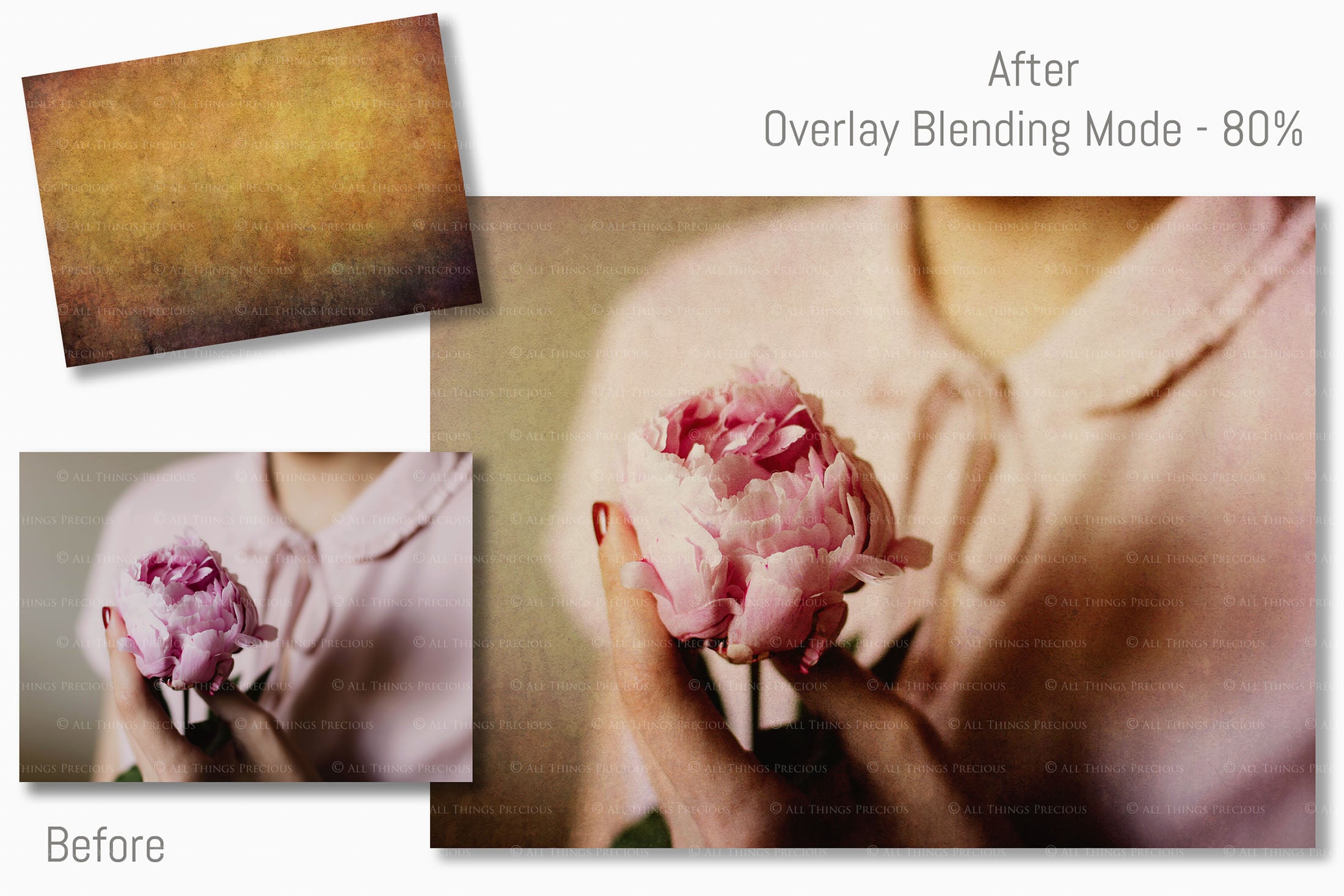 Warm and rich Summer Fine art texture for photographers, digital editing. Photo Overlays. Antique, Vintage, Grunge, Light, Aged Bundle. Textured printable Canvas, Colour, black and white, Bundle. High resolution, 300dpi Graphic Assets for photography, digital scrapbooking and design. By ATP Textures