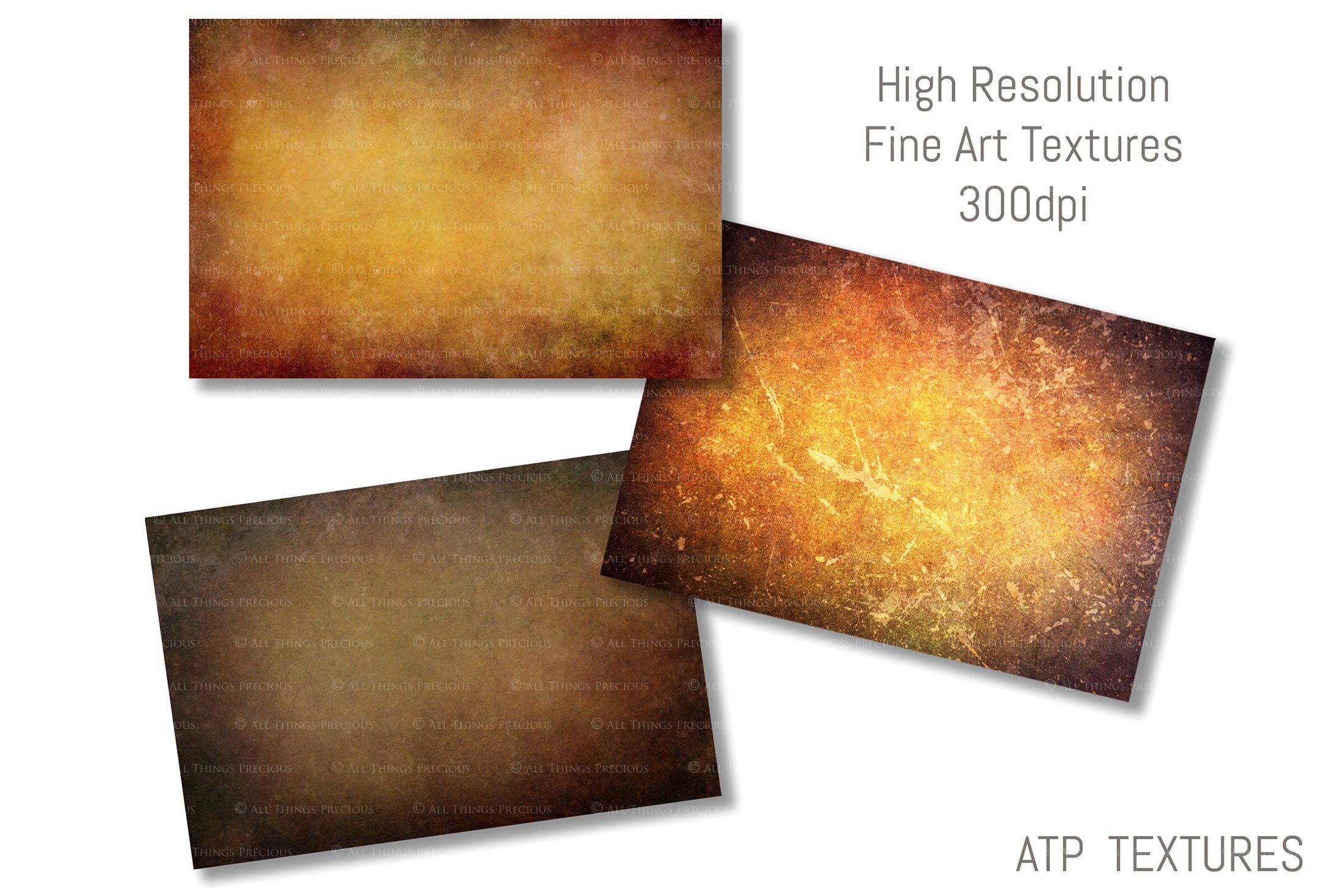 Warm and rich Summer Fine art texture for photographers, digital editing. Photo Overlays. Antique, Vintage, Grunge, Light, Aged Bundle. Textured printable Canvas, Colour, black and white, Bundle. High resolution, 300dpi Graphic Assets for photography, digital scrapbooking and design. By ATP Textures