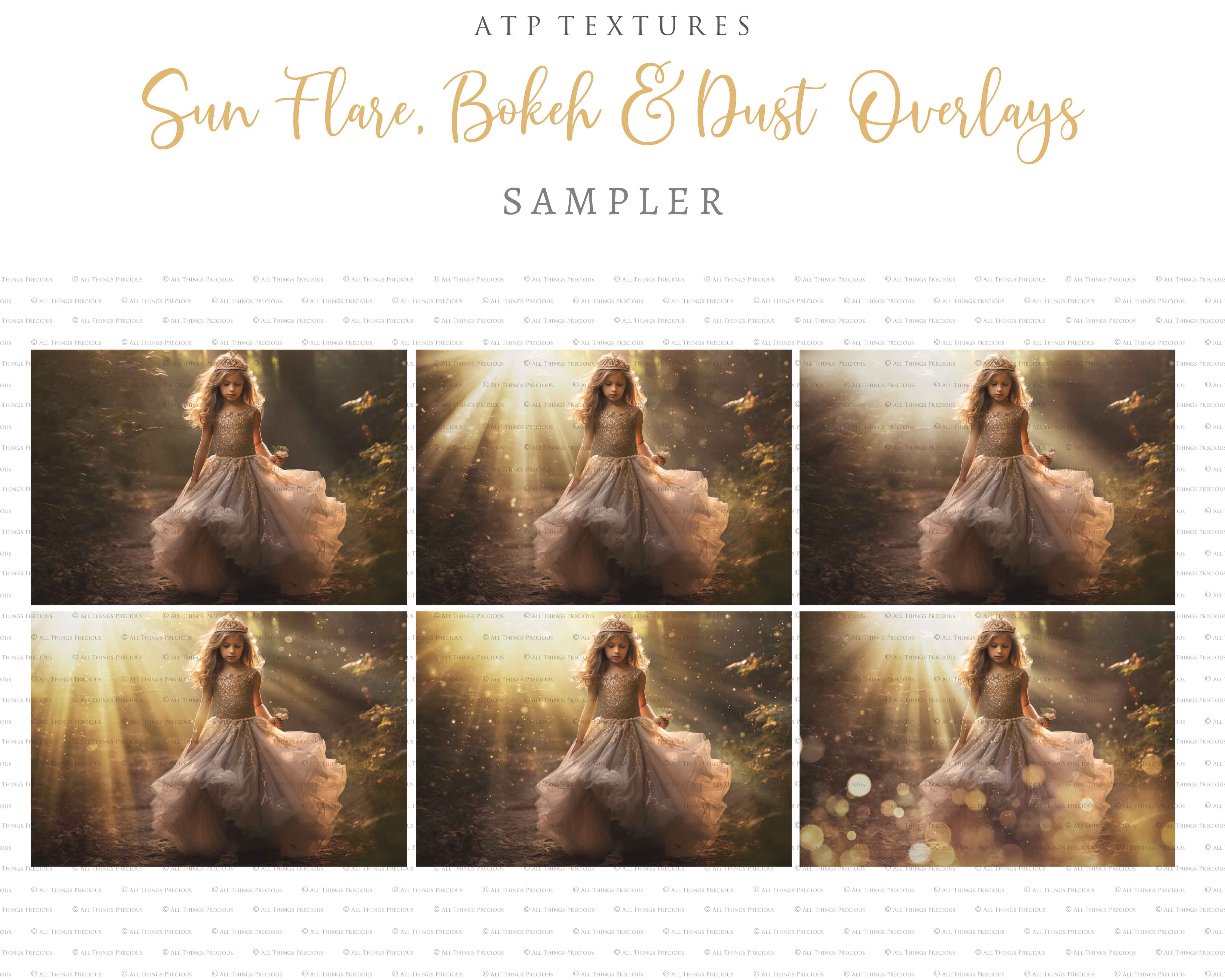 Lens flare, Sun flare overlays for photography, sunlight, light beams for summer sunshine photos. Photoshop, Digital scrapbooking. Transparent, high resolution files for photographers. Glowing overlays for fantasy digital art, Child portraiture. Digital download. Graphic effects. ATP Textures