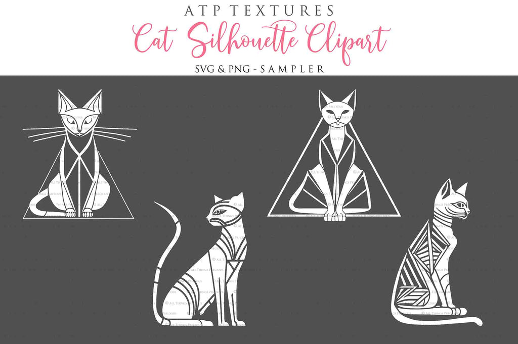 SVG Clipart for Cricut, Digital Art, Sublimation Print and Scrapbooking.Sweet Bees in High resolution.This is a digital product. This set includes 20 SVG & PNG Cat Clipart. The PNG files are all in high resolution,300dpi.If you wish to use them for your fine art prints and photography edits without losing quality, you can! ATP Textures