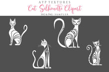 Load image into Gallery viewer, SVG Clipart for Cricut, Digital Art, Sublimation Print and Scrapbooking.Sweet Bees in High resolution.This is a digital product. This set includes 20 SVG &amp; PNG Cat Clipart. The PNG files are all in high resolution,300dpi.If you wish to use them for your fine art prints and photography edits without losing quality, you can! ATP Textures
