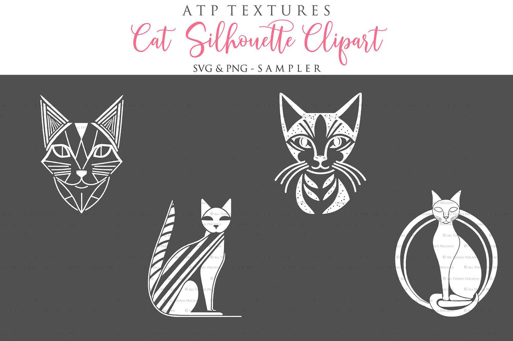 SVG Clipart for Cricut, Digital Art, Sublimation Print and Scrapbooking.Sweet Bees in High resolution.This is a digital product. This set includes 20 SVG & PNG Cat Clipart. The PNG files are all in high resolution,300dpi.If you wish to use them for your fine art prints and photography edits without losing quality, you can! ATP Textures