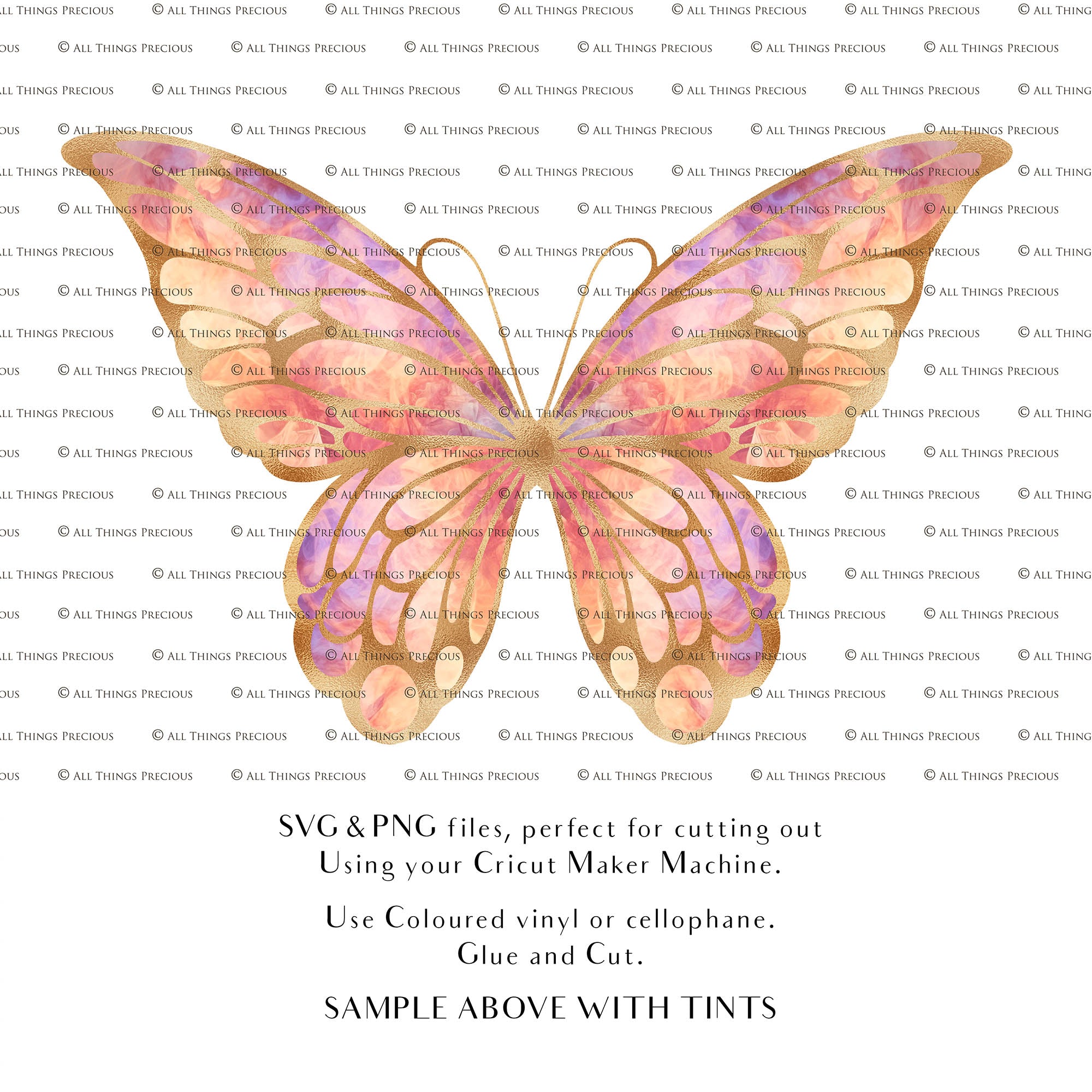 SVG & PNG Fairy Wing files for Cricut or Silhouette Cameo Cutting Machine. To create wearable fairy wings, in adult or children sizes.  Use this clipart design for Halloween Costumes, Fantasy or Cosplay or photography. Or use as ephemera in weddings, engagements or baby shower invitations. These are Individual wing parts, for you to cut and assemble. This is a digital product. 