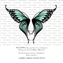 Load image into Gallery viewer, SVG FAIRY WINGS for CRICUT - Set 132
