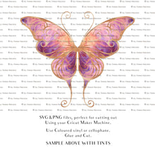 Load image into Gallery viewer, SVG FAIRY WINGS for CRICUT - Set 135
