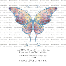 Load image into Gallery viewer, SVG FAIRY WINGS for CRICUT - Set 135
