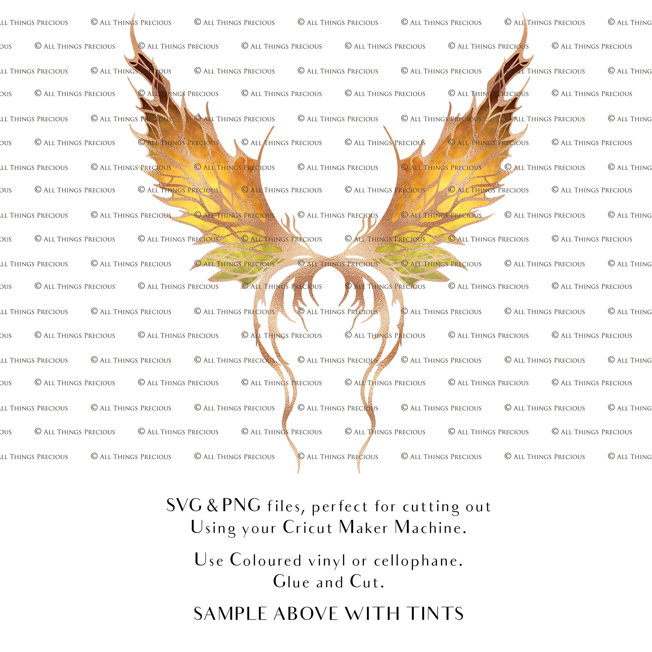 SVG, PNG Clipart, Fairy Wings, for Cricut and Silhouette Machine. Cut out and make your own real fairy wings. For Costumes, Halloween, Cosplay Wings, Adult Wings, Child size wings. Use them for Wedding invitations, sublimation print  or decorations.