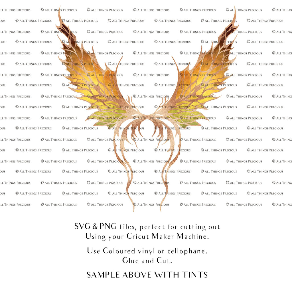 SVG, PNG Clipart, Fairy Wings, for Cricut and Silhouette Machine. Cut out and make your own real fairy wings. For Costumes, Halloween, Cosplay Wings, Adult Wings, Child size wings. Use them for Wedding invitations, sublimation print  or decorations.