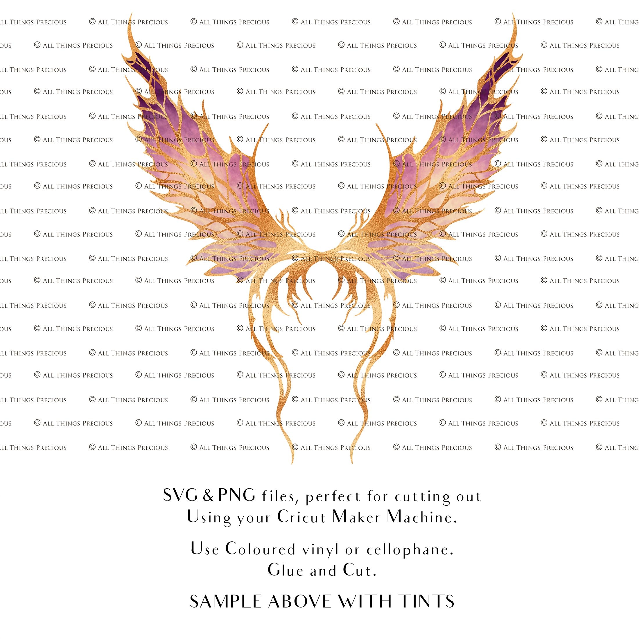 SVG, PNG Clipart, Fairy Wings, for Cricut and Silhouette Machine. Cut out and make your own real fairy wings. For Costumes, Halloween, Cosplay Wings, Adult Wings, Child size wings. Use them for Wedding invitations, sublimation print  or decorations.